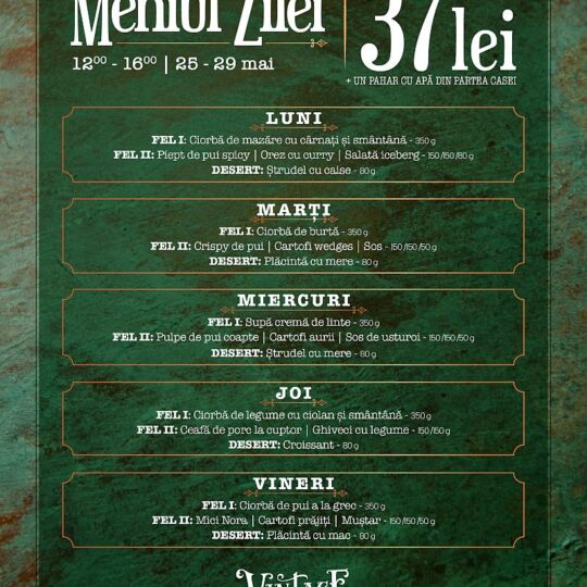 Meniul Zilei