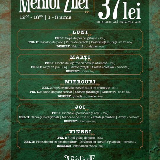Meniul Zilei